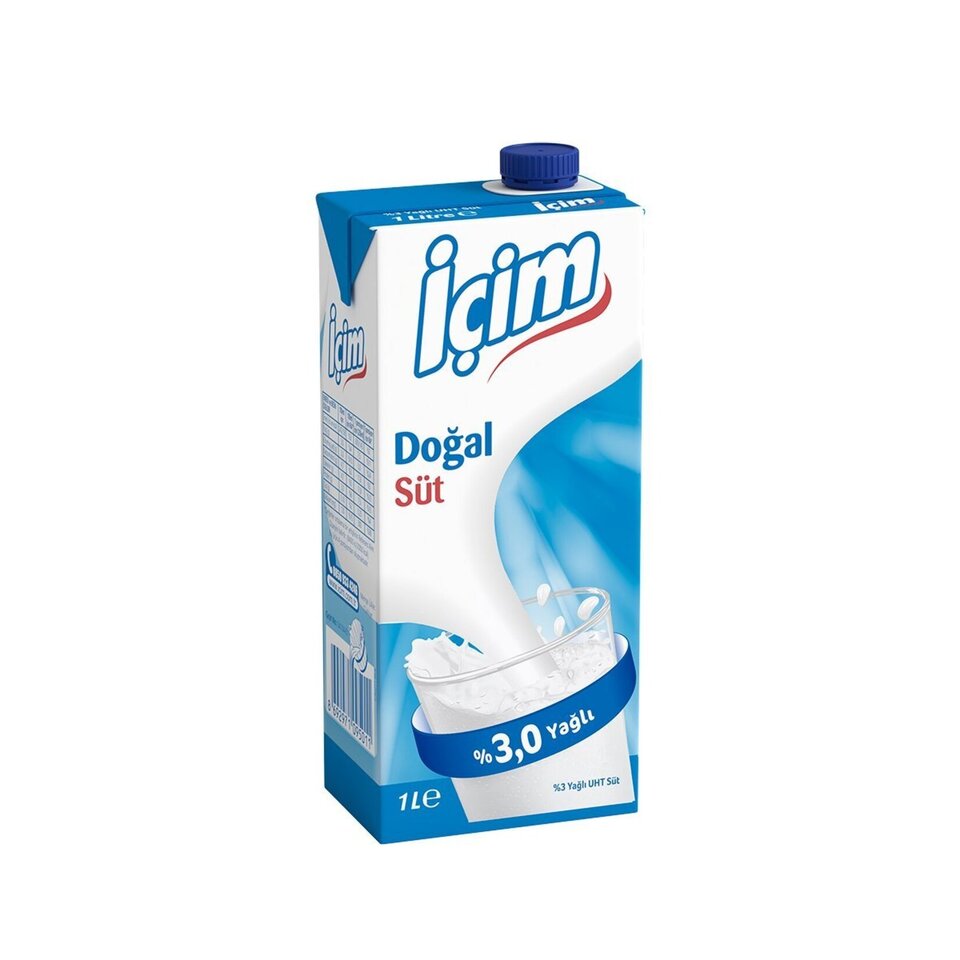 İÇİM SÜT 1 LT*12-UHT